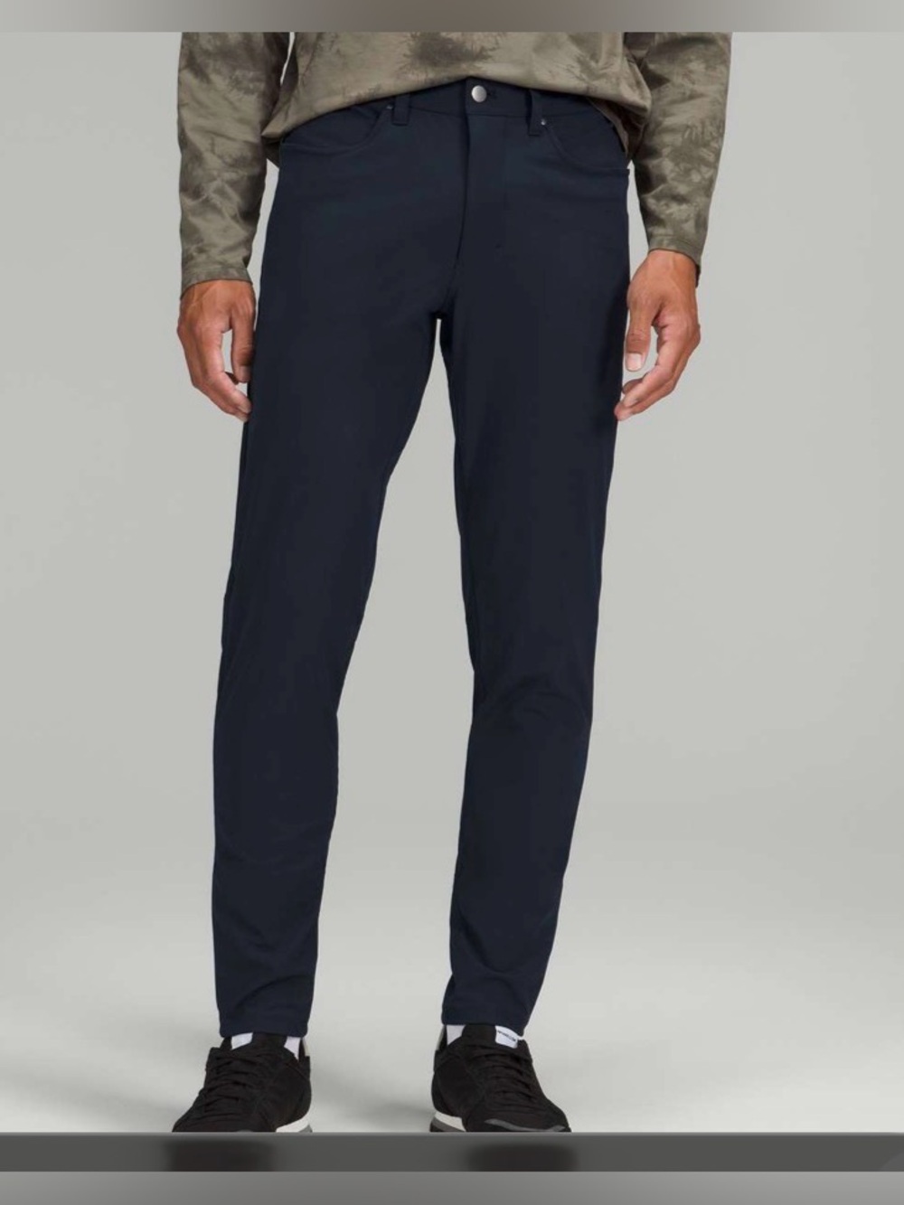 Lululemon ABC Skinny-Fit Pant 34" Warpstreme True Navy 32 Chinos